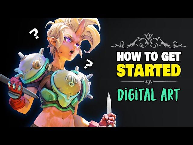 THE BEGINNER'S GUIDE TO DIGITAL ART (from an art teacher)