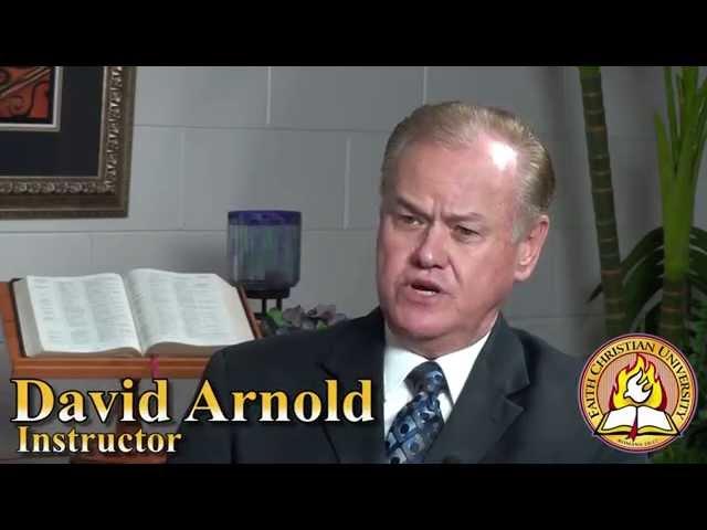 FCU - Dr David Arnold