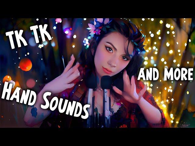 ASMR TK TK, Hand Sounds, Breathing, Hand Movements and Tongue Clicking No Talking