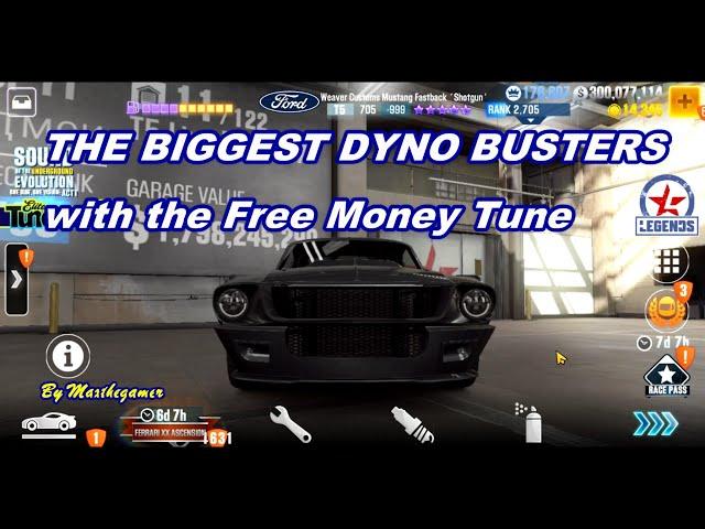 CSR 2 | CSR Racing 2, Biggest Dyno Busters in CSR2, The "Free Money for Me" cars!