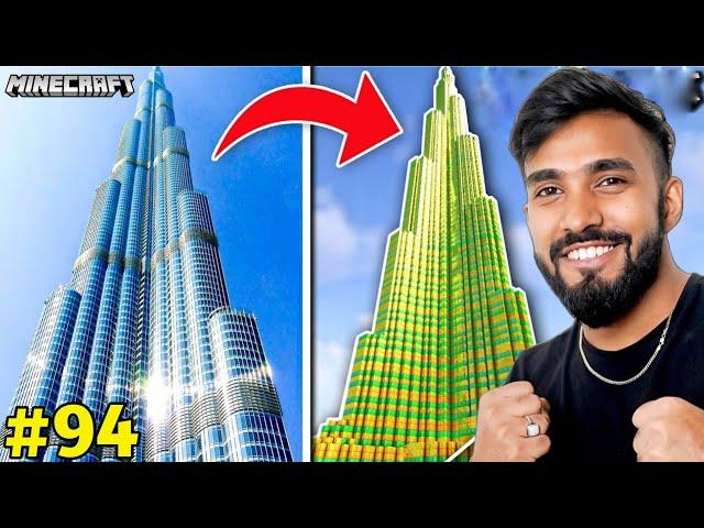 I BUILD BURJ KHALIFA | MINECRAFT GAMEPLAY #94 | TECHNO GAMERZ