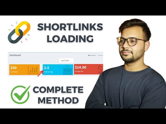URL Shortener Trick 2024 | Link Shortener Self Click Method | Short Link Loading Method