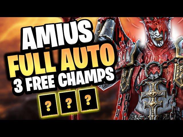 I CAN'T BELIEVE THIS WORKED!!! EASY AMIUS THE LUNAR ARCHON | RAID: SHADOW LEGENDS