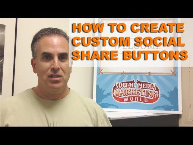 How to Create Custom Social Share Buttons for Your Site