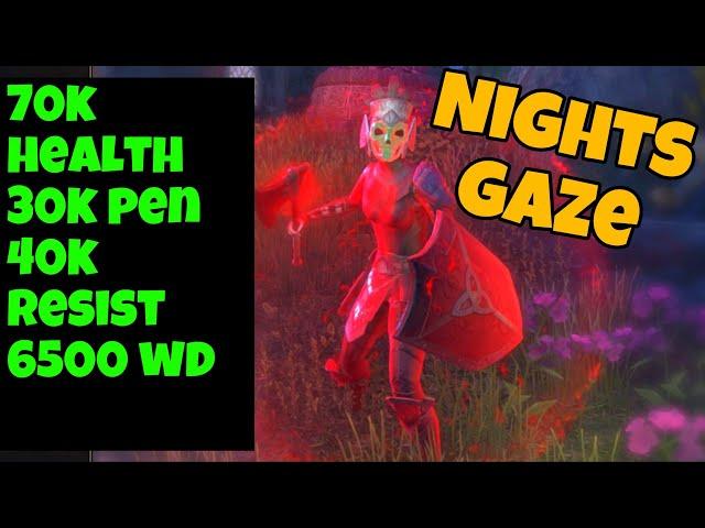 ESO SCARY STATS! 70000 Health Nights Gaze Nightblade PVP Build Theory Craft Update 44