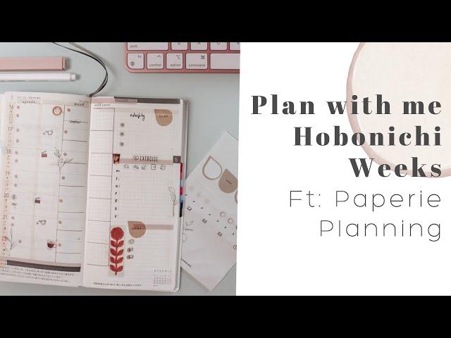 Hobonichi Weeks Plan with me May 16-22 | Ft Paperie Planning