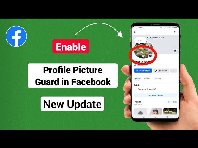 How to Enable Profile Picture Guard in Facebook - New Steps 2024 |