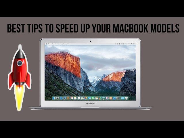 How To Speed Up a Slow MacBook Pro in 2024