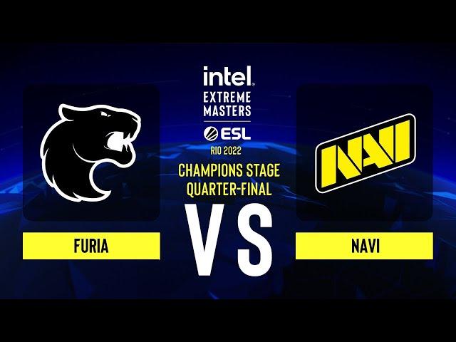 FURIA vs. NaVi - Map 3 [Mirage] - IEM Rio Major 2022 - Champions stage - Quarter-final