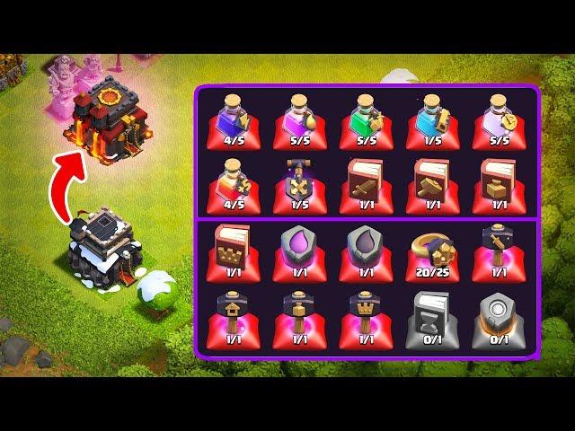 ПОТРАТИЛ ВСЁ ПРИ ПЕРЕХОДЕ НА ТХ10!  CLASH OF CLANS