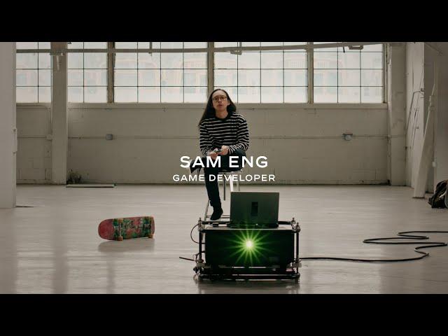 Game developer Sam Eng, a winner of the 2024 CHANEL Next Prize