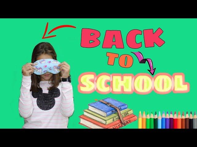 КРУТАЯ КАНЦЕЛЯРИЯ  ЗАКРЫТЫМИ ГЛАЗАМИ//BACK TO SCHOOL//челлендж