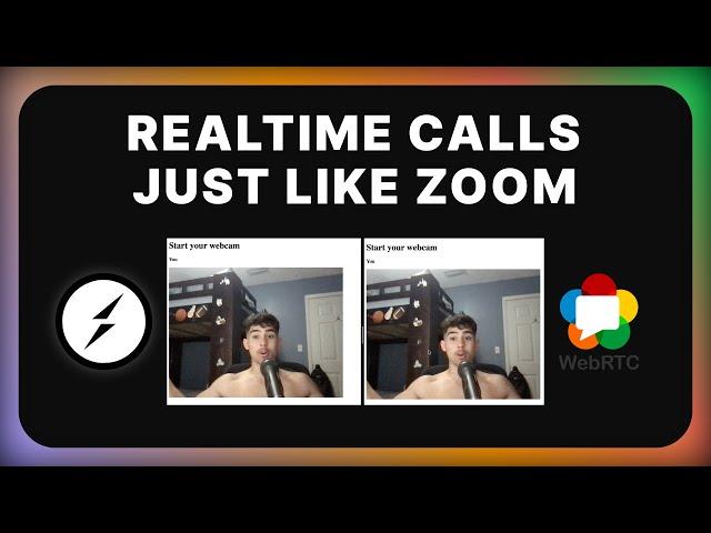 Create a ZOOM CLONE Using WebRTC & Socket.io