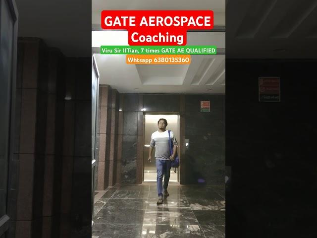 GATE Aerospace coaching live class recorded lectures test series study material join Viru sir IITian