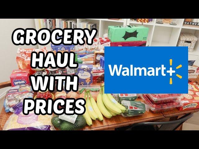 Walmart Grocery Haul with Prices