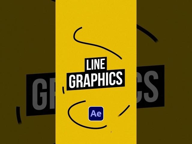 Create Animated Line Motion Graphics in After Effects