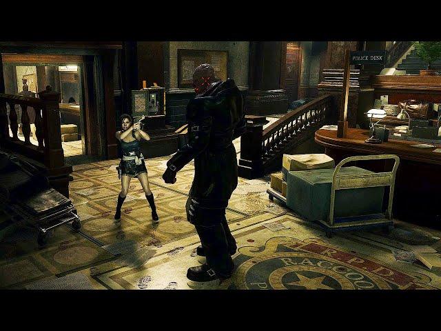 Jill Valentine vs. Nemesis - Fixed Camera TEST