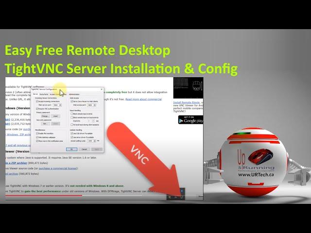 Easily Setup a Free VNC Server (TightVNC) For Remote Desktop