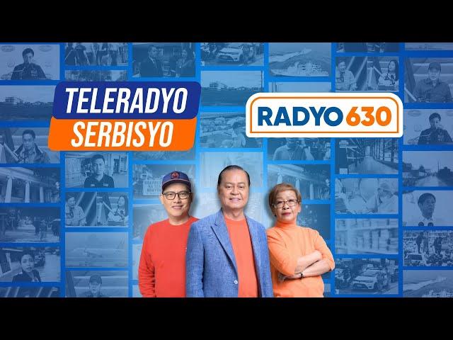 LIVE: Radyo 630, Teleradyo Serbisyo | 30 December 2024