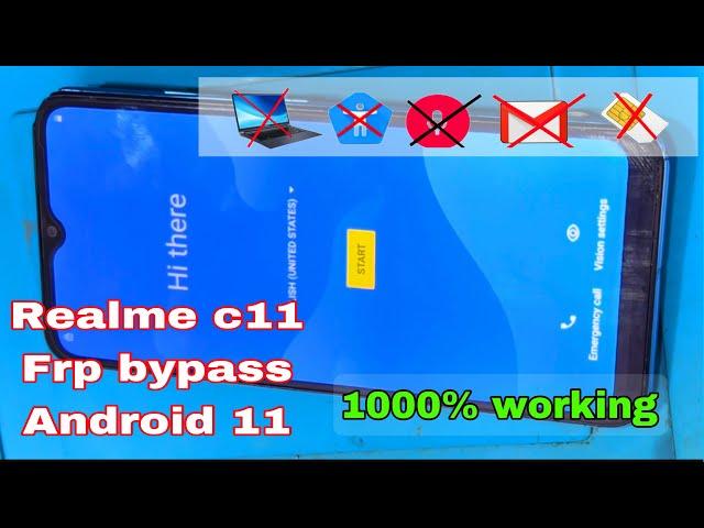 realme c11 frp bypass android 11 / realme c11 frp bypass 2024 / realme c11 frp bypass without pc