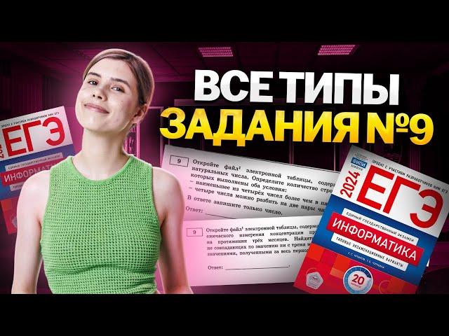 Все типы задания № 9 | Информатика ЕГЭ | Умскул