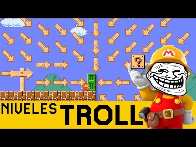 ME TROLEAN DE FORMAS QUE NO IMAGINABA  - NIVELES TROLL #16 | Super Mario Maker - ZetaSSJ