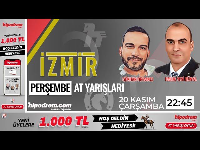 21 Kasım 2024 // İzmir At Yarışı Tahminleri // Gökhan Ormancı - Haluk Yenidünya