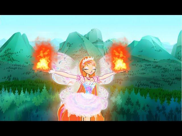 Winx Club | Candix transformation - Bloom & Stella