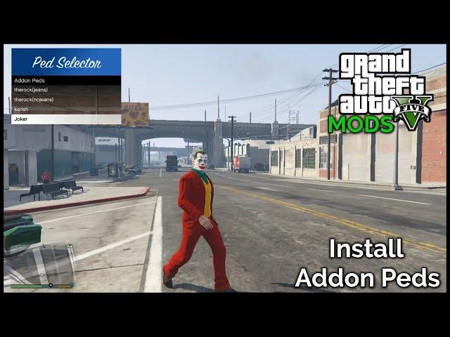 How to Install Addon Peds| GTA V Mods| 2021!!!