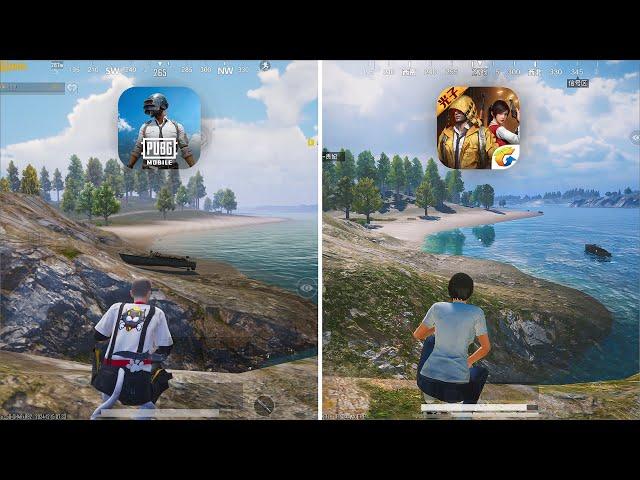 PUBG Mobile vs PUBG Mobile Chinese: Graphics, Physics, and Gameplay Comparison