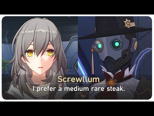 MC asks Screwllum his Favorite Food! | Honkai Star Rail