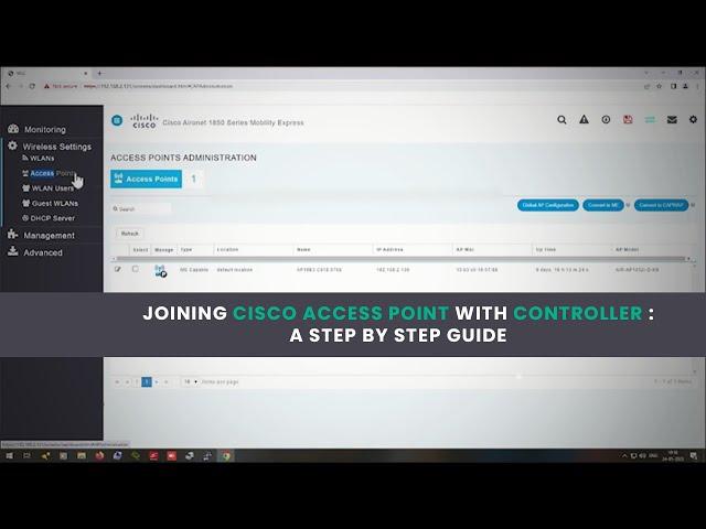 Joining Cisco Access Point to Controller || AP Joining With WLC || Step By Step Guide || Tac24