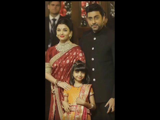 Aishwarya Rai with Her Sweet Family Husband Abhishek Bachchan & Daughter Aaradhya #aishwaryarai