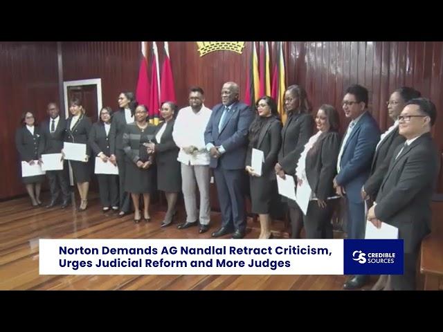 Aubrey Norton Calls for AG Nandlal to Support Judicial Independence