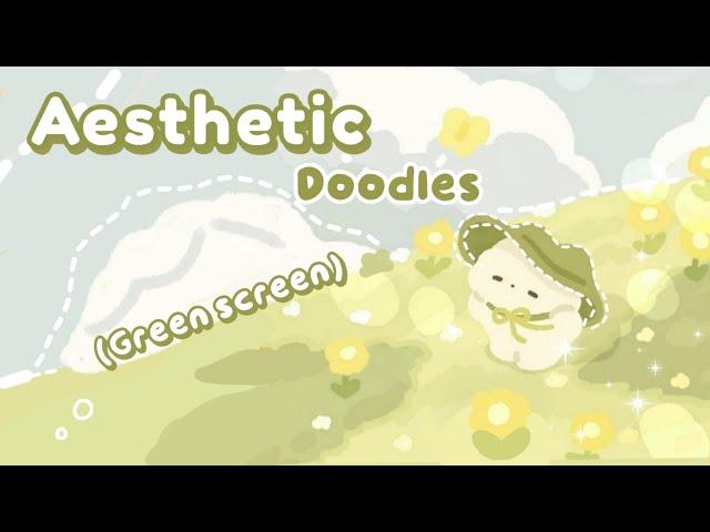 Aesthetic Green Screen Doodles | FREE | NO CREDITS