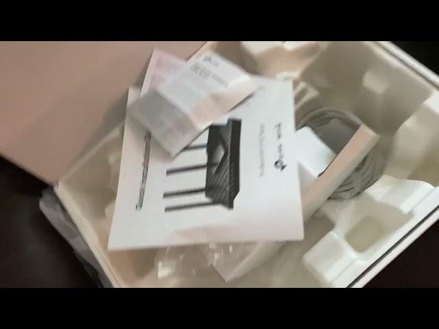 TP Link Archer AXE75 AXE5400 WiFi 6E unboxing and setup HD 1080p