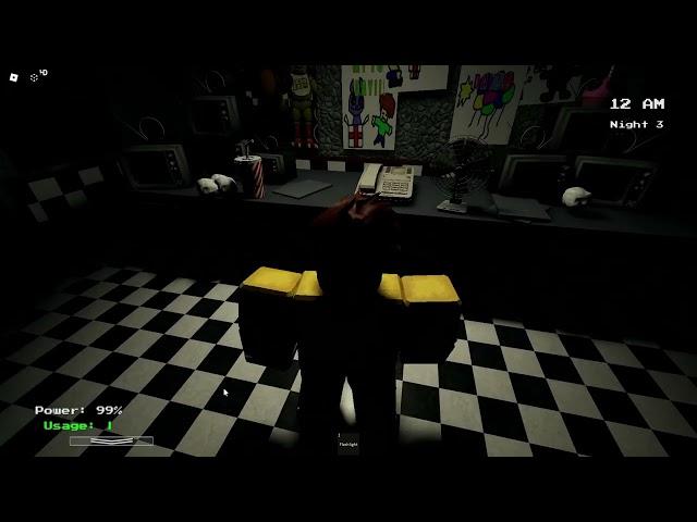 (Roblox) Central Kansas Roleplay NIGHT 3 at Freddy's