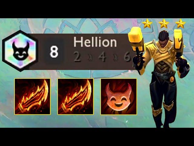 Insta 5.0 Attack Speed Lucian! ⭐⭐⭐ 8 Hellion 3 Star | TFT Set 5.5