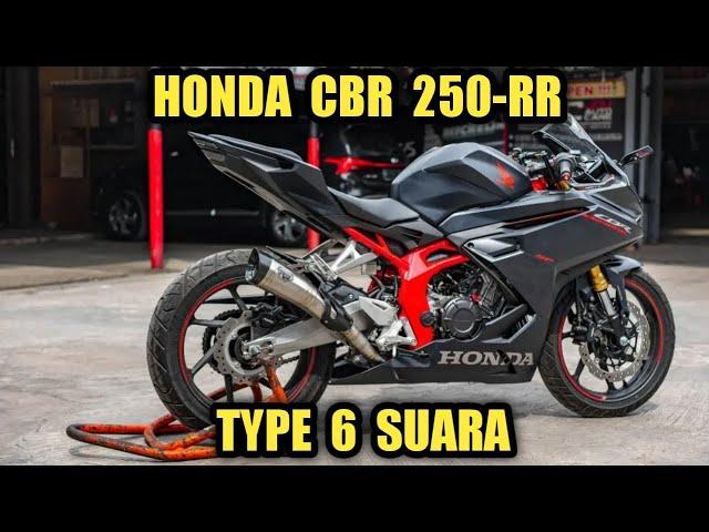 6 TIPE SUARA KNALPOT || HONDA CBR 250RR || SUARA SUPER KECE ~ Jeri carlone