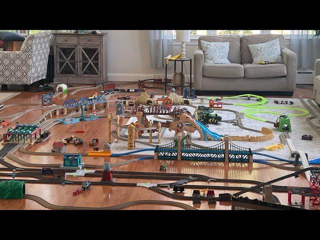 The BIGGEST Trackmaster Layout I’ve EVER SEEN | Strasburg Railroad Meetup 2024