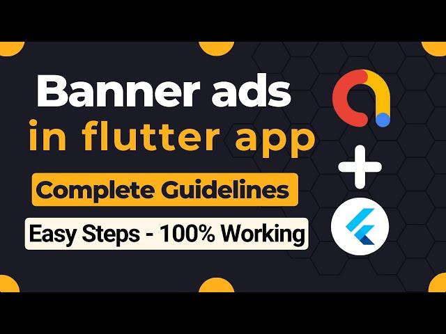 google mobile ads flutter || Integrate Flutter Admob Banner Ad || Flutter Admob || Technical Encoder