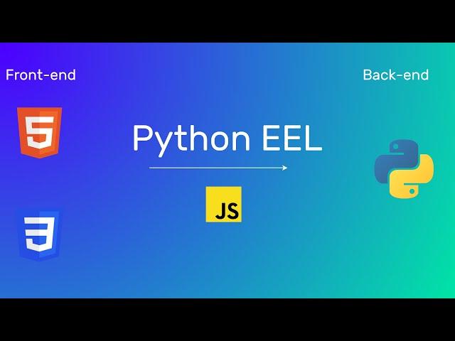 Python Eel desktop app tutorial | Great GUI apps using Python, HTML, CSS and JS | Todo eel app