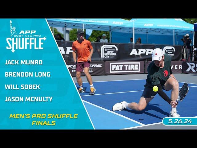 2024 APP NYC Pro Shuffle™ I Munro/Sobek vs. Long/McNulty | Men's Finals