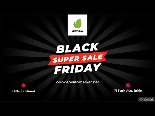 After Effects Product Promo Templates for Black Friday and Cyber Monday | 2018 Collections