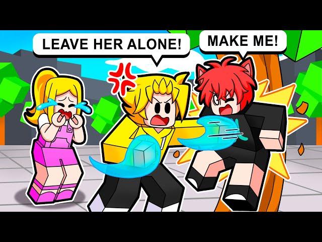 My LITTLE SISTER Was Getting BULLIED in Roblox Saitama Battlegrounds, So I Got REVENGE!