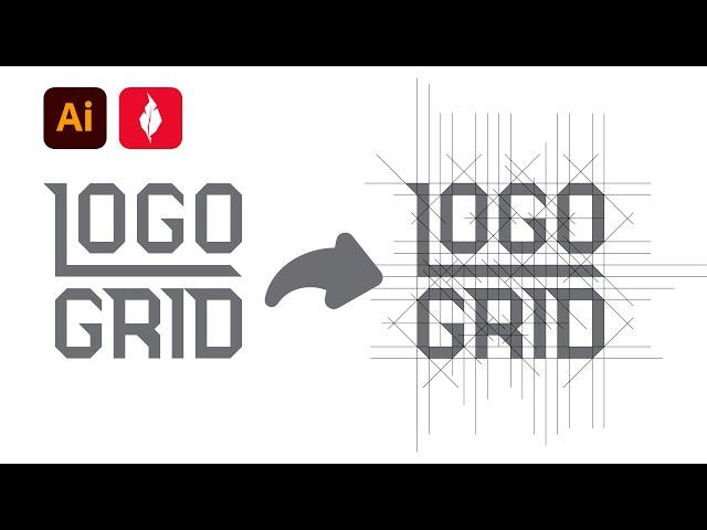 Convert your logo into a logo grid in seconds with Adobe Illustrator.