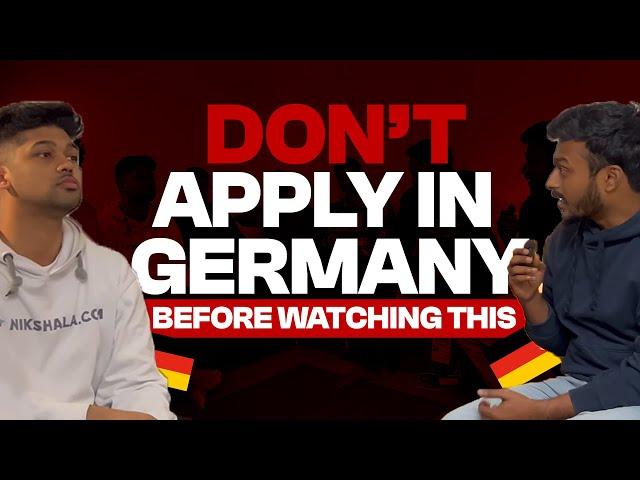 Don’t apply to German universities before you watch this (mistakes to avoid)