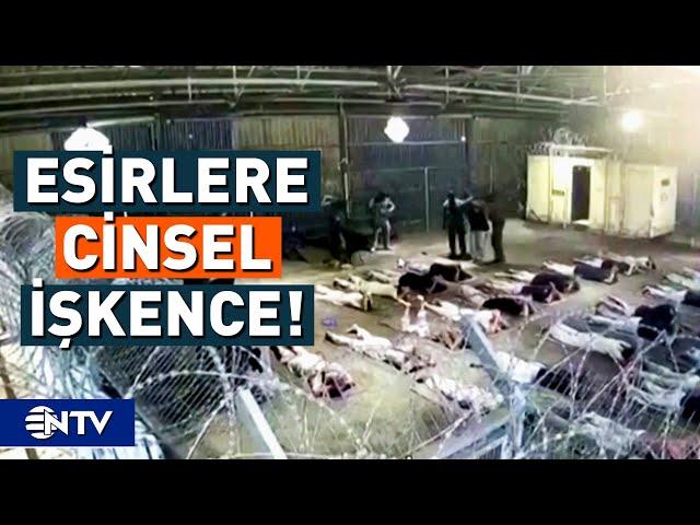 İsrail Karakolunda İşlenen İnsanlık Suçu Kameralara Yansıdı | NTV