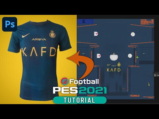 Photoshop | Nike Kit 2024 [TUTORIAL] Design + Free Mockup| -PES 2021