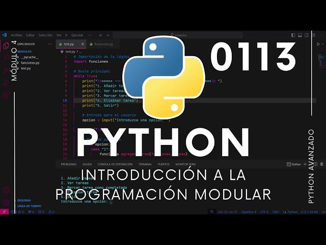 [ PYTHON ] Introducción a la programación modular